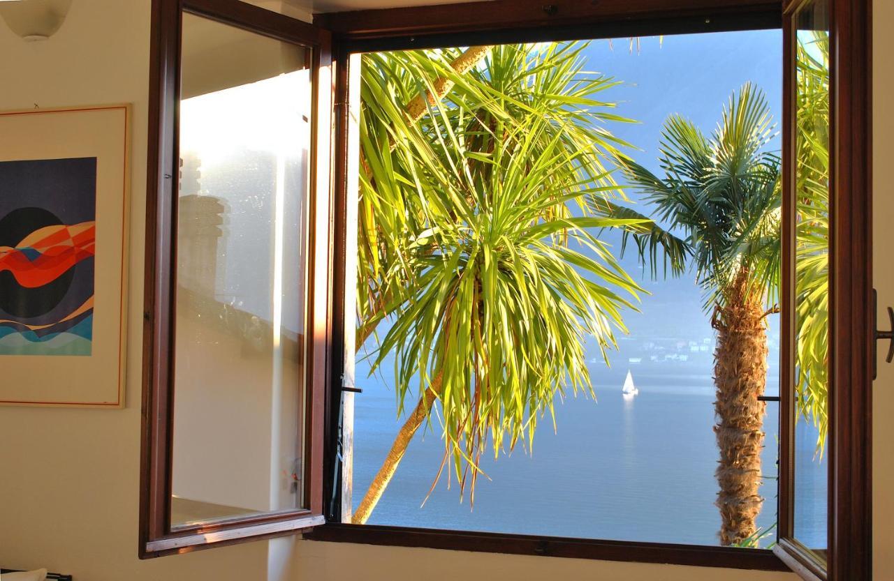 Apartment The Palm With Garden Sala Comacina Extérieur photo