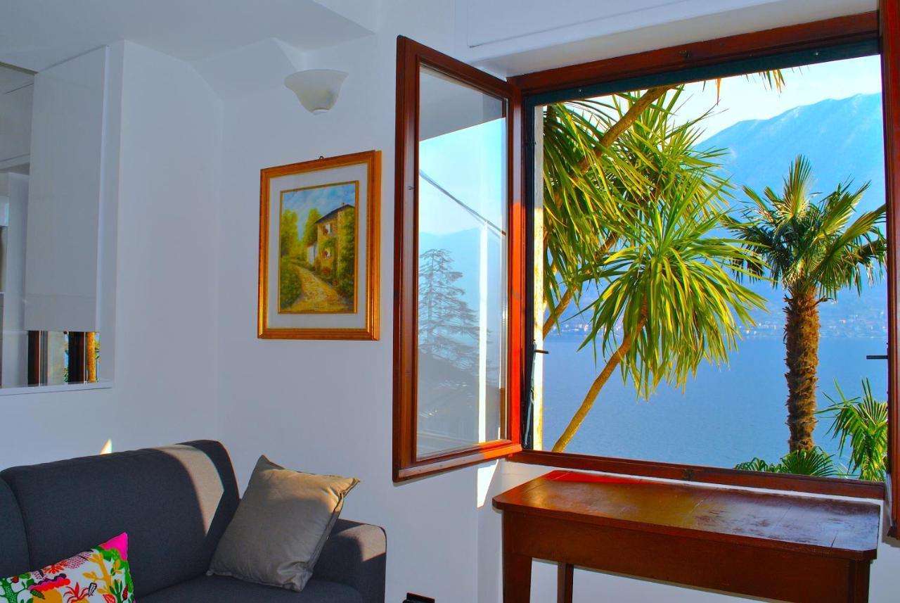Apartment The Palm With Garden Sala Comacina Extérieur photo